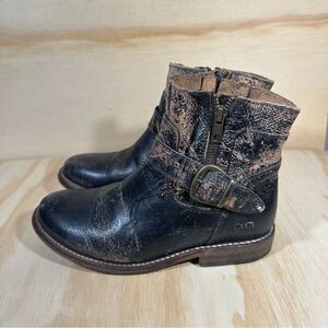 Bed Stu Becca Cobbler Series Leather Ankle Boots Women’s Size 6.5